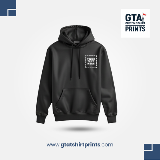 GTA Custom Hoodie — Personalized Text or Logo | GTA Custom T-Shirt Prints